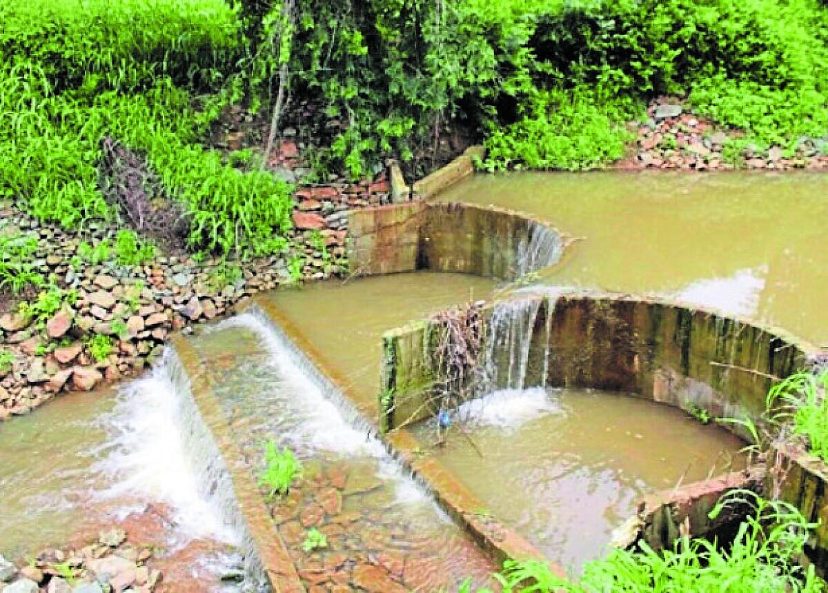 ಚಿಕ್ಕಕಬ್ಬಾರ ರೈತರಿಗೆ ಅನುಕೂಲ ತಂದ ಚೆಕ್ ಡ್ಯಾಂ