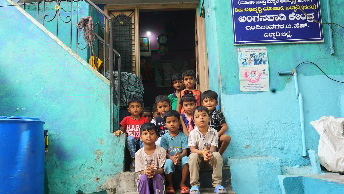 ಬಳ್ಳಾರಿ: ಬಾಡಿಗೆ ಹಂಗಿನಲ್ಲಿ 330 ಅಂಗನವಾಡಿ