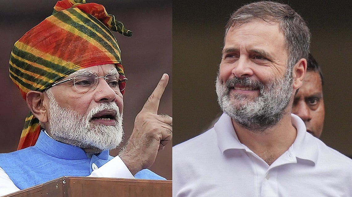 ಪ್ರಧಾನಿ ಮೋದಿಯವರ ಕೈಗಳನ್ನು ಕಟ್ಟಿ ಹಾಕಲಾಗಿದೆ: ರಾಹುಲ್ ಗಾಂಧಿ
