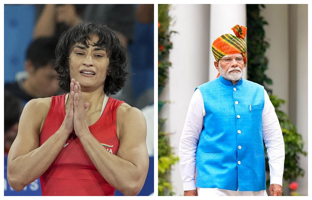 ಒಲಿಂಪಿಕ್ಸ್ ಫೈನಲ್‌ ತಲುಪಿದ ಮೊದಲ ಕುಸ್ತಿಪಟು ವಿನೇಶ್; ಹೆಮ್ಮೆಯ ಕ್ಷಣ: ಮೋದಿ