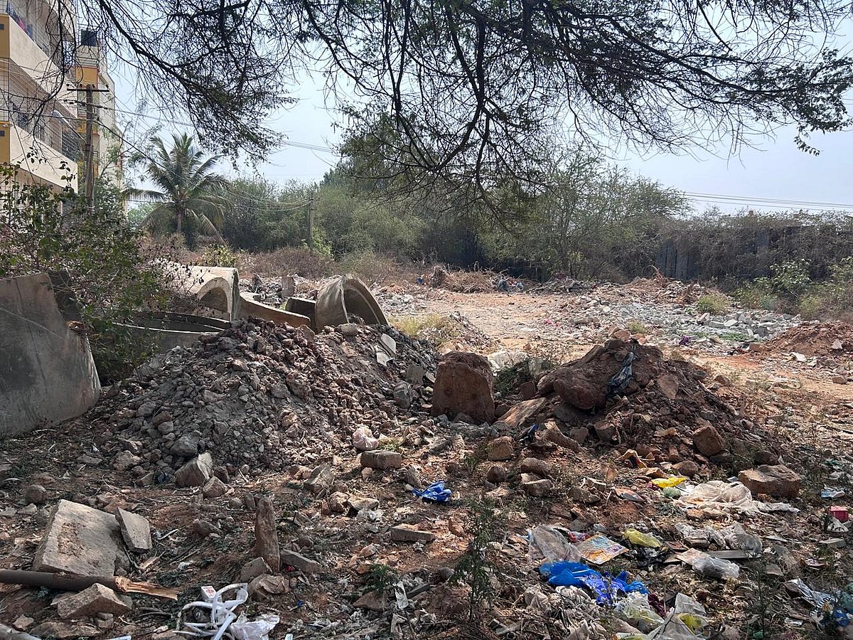 ತ್ಯಾಜ್ಯ ತುಂಬಿದ್ದ ಗುಂಡುತೋಪಿಗೆ ಮರುಜೀವ