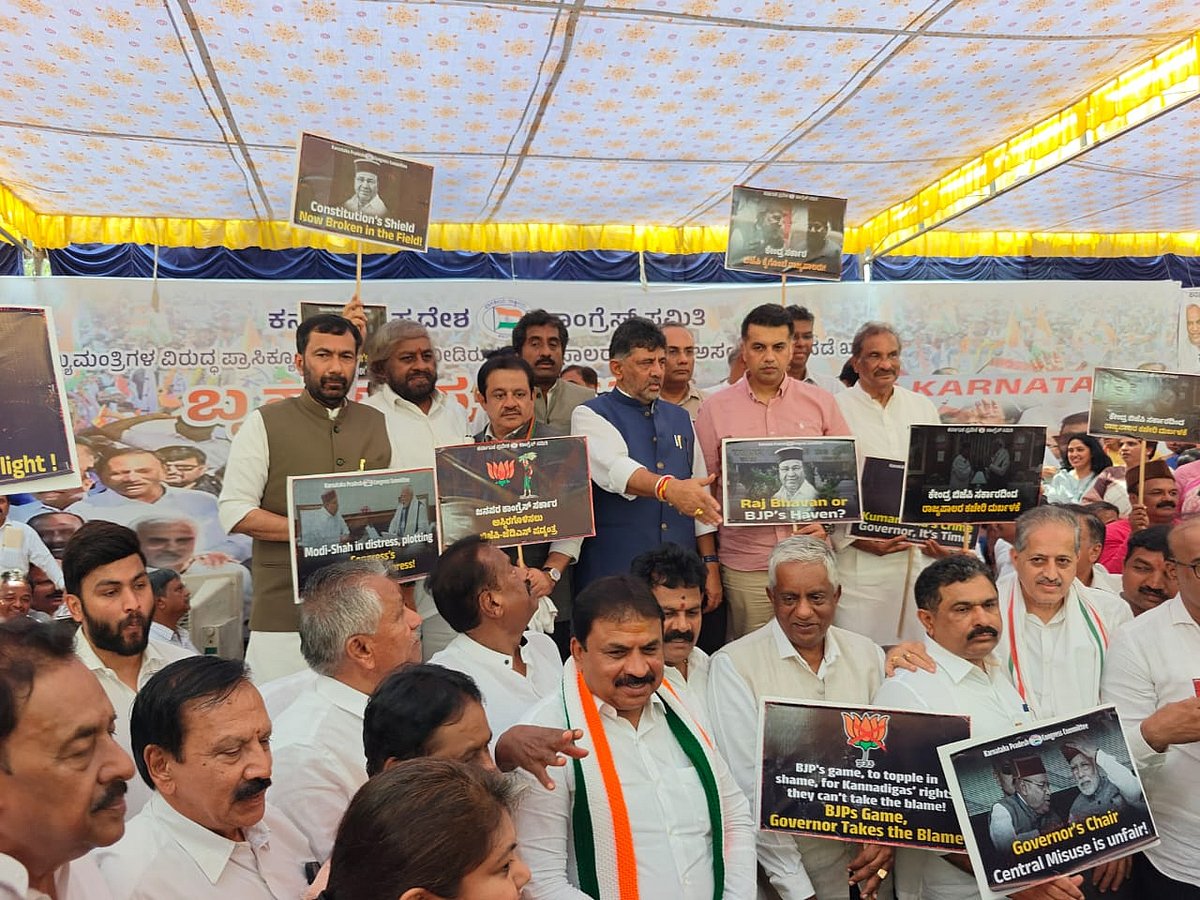 ರಾಜ್ಯಪಾಲರ ವಿರುದ್ಧ ಏಕವಚನದಲ್ಲೇ ವಾಗ್ದಾಳಿ ನಡೆಸಿದ ಸಚಿವರು