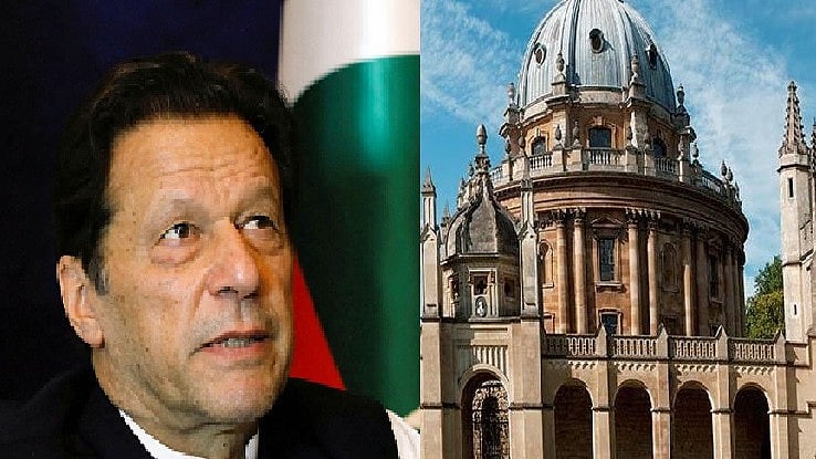 ಆಕ್ಸ್‌ಫರ್ಡ್ ವಿವಿ ಕುಲಪತಿಯಾಗಲು ಜೈಲಿನಲ್ಲಿರುವ ಮಾಜಿ PM ಇಮ್ರಾನ್ ಖಾನ್ ಅರ್ಜಿ!