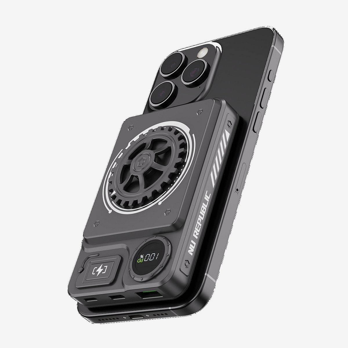 ವೈರ್‌ಲೆಸ್ ಚಾರ್ಜ್ ಬೆಂಬಲಿಸುವ ಅಗ್ಗದ ದರದ ಪವರ್‌ಬ್ಯಾಂಕ್ - ಸೈಬೋಟ್ರಾನ್ ಸ್ಪಿನ್