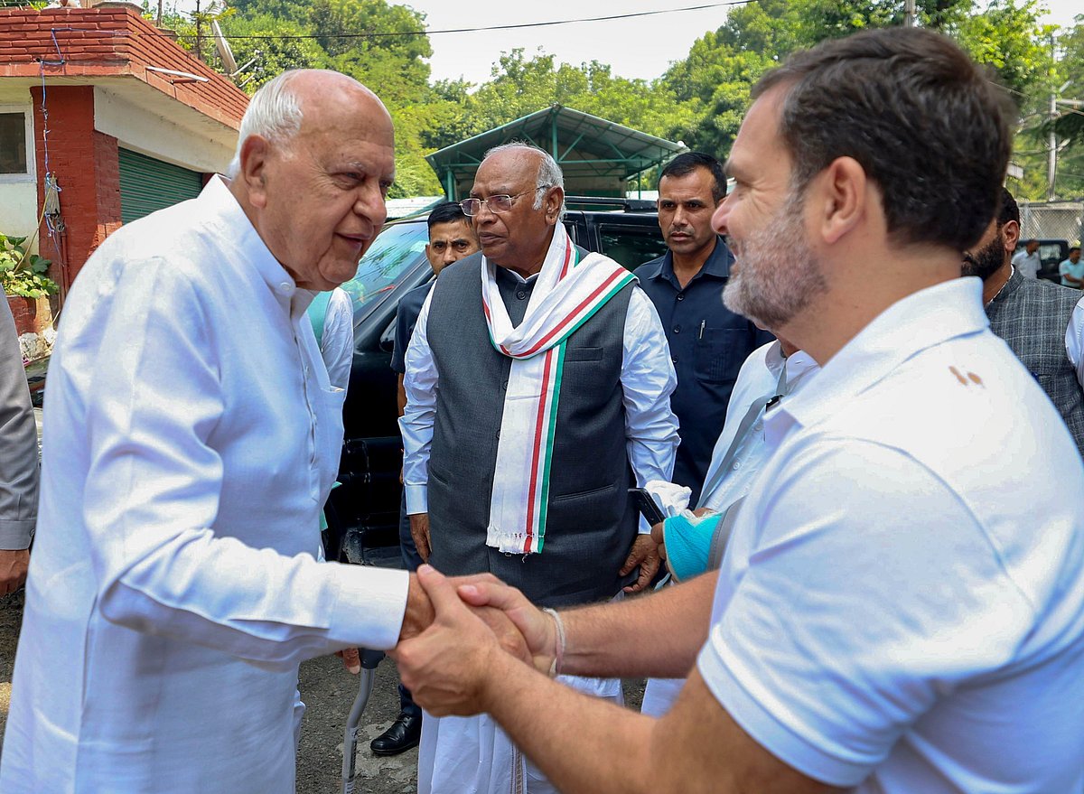 J &K ವಿಧಾನಸಭೆ ಚುನಾವಣೆ: ಕಾಂಗ್ರೆಸ್–ಎನ್‌ಸಿ ಮೈತ್ರಿ ಅಂತಿಮ– ಫಾರೂಕ್ ಅಬ್ದುಲ್ಲಾ