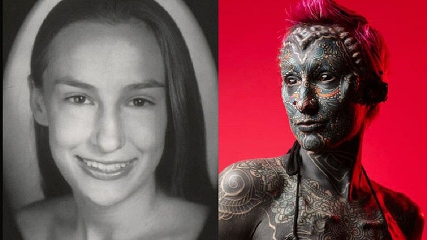 ದೇಹದ ಶೇ 99.98 ರಷ್ಟು ಭಾಗ ಟ್ಯಾಟೂ! ಗಿನ್ನಿಸ್ ದಾಖಲೆ ನಿರ್ಮಿಸಿದ ಅಮೆರಿಕ ಮಹಿಳೆ