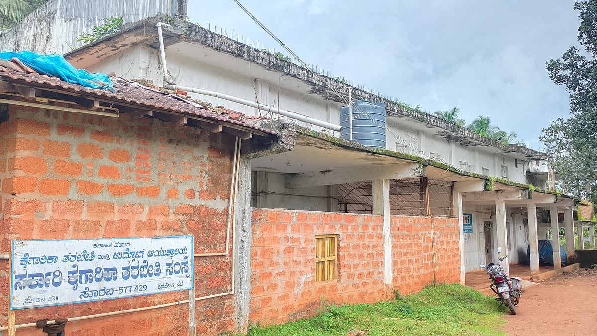 ಸೊರಬ: ಐಟಿಐ ಕಾಲೇಜಿಗಿಲ್ಲ ಸ್ವಂತ ಕಟ್ಟಡ ಭಾಗ್ಯ; 15 ಹುದ್ದೆಗಳು ಖಾಲಿ