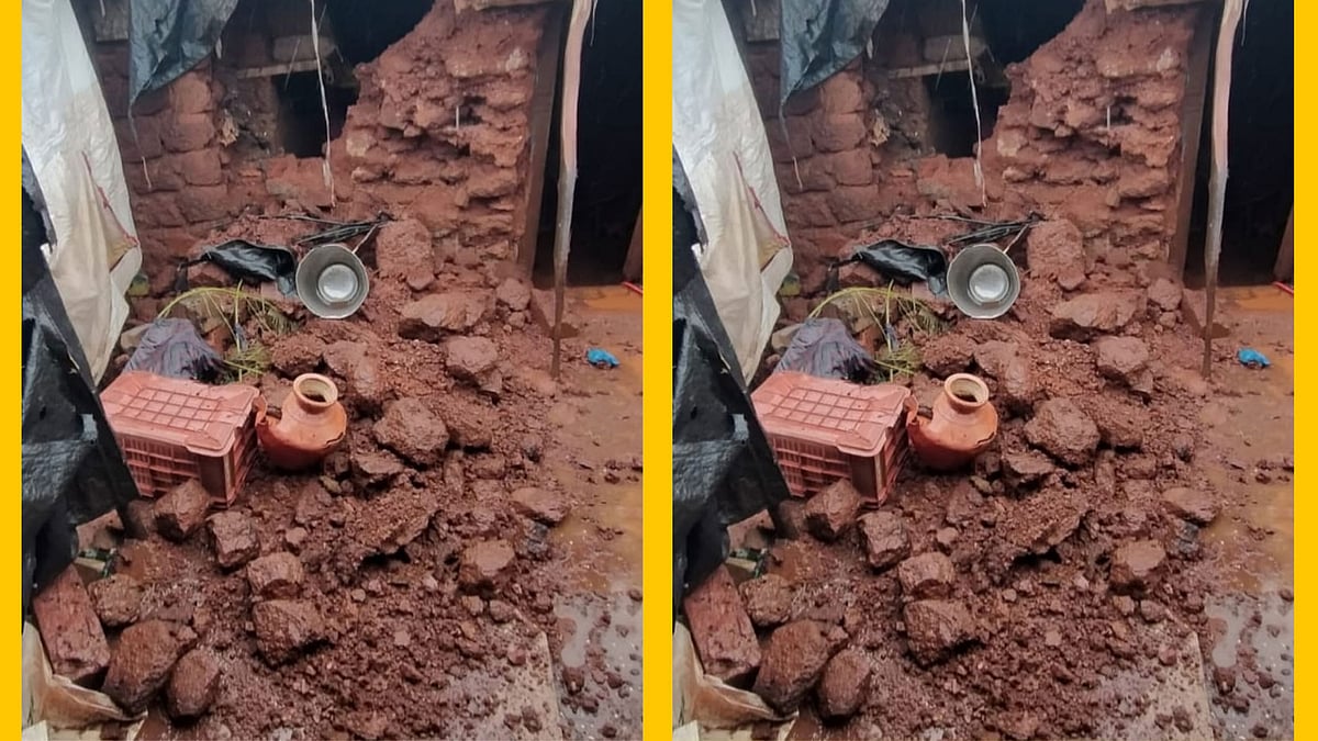 ನಿರಂತರ ಮಳೆ: ಬೀದರ್ ಜಿಲ್ಲೆಯಲ್ಲಿ 38 ಮನೆಗಳಿಗೆ ಹಾನಿ