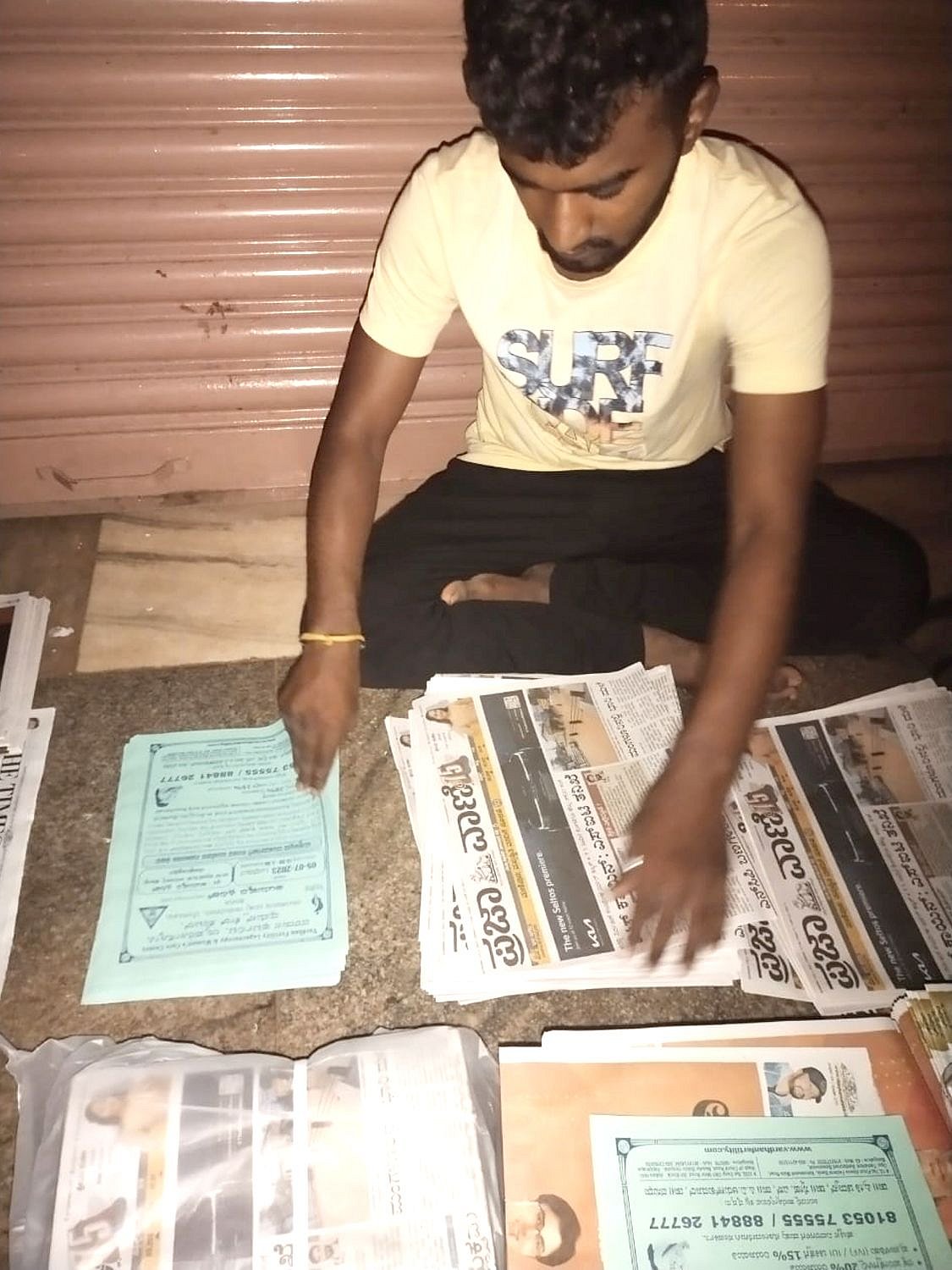 ದೊಡ್ಡಬಳ್ಳಾಪುರ: ಬದುಕು ಕಟ್ಟಿಕೊಟ್ಟ ಪತ್ರಿಕಾ ವಿತರಣೆ