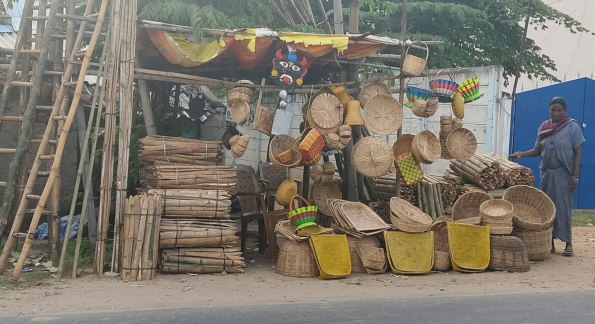  ಗೌರಿ– ಗಣೇಶ ಹಬ್ಬ | ಬಿದಿರಿನ ಮೊರಕ್ಕೆ ಹೆಚ್ಚಿದ ಬೇಡಿಕೆ