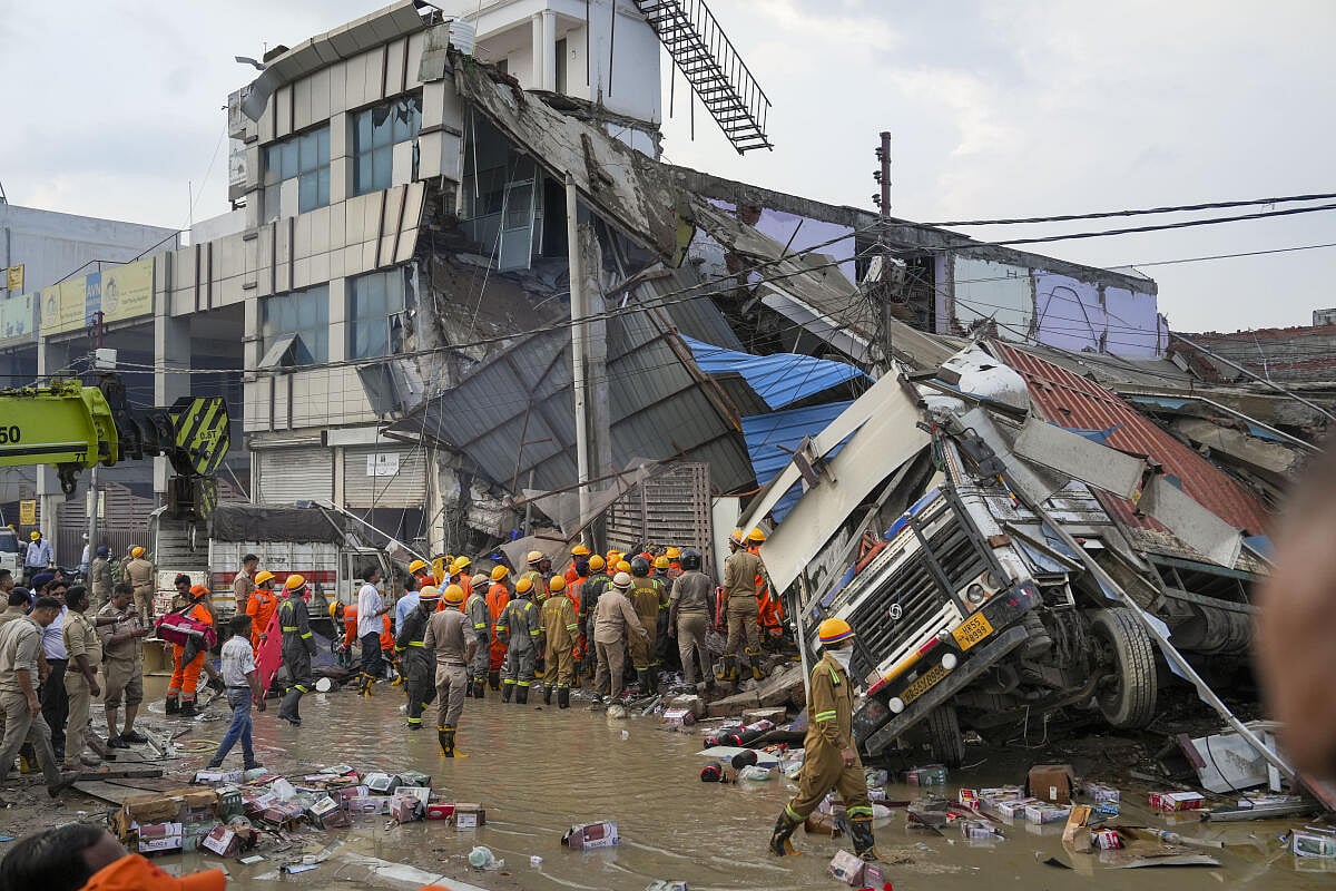 ಲಖನೌ | ಕಟ್ಟಡ ಕುಸಿತ: ಐದು ಮಂದಿ ಸಾವು, 24 ಜನರಿಗೆ ಗಾಯ