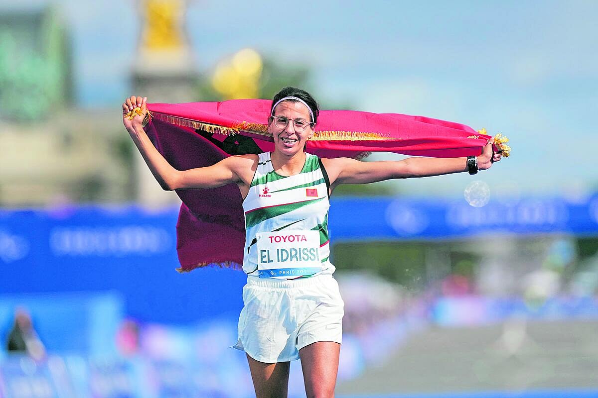 Paralympic‌ | ದೃಷ್ಟಿದೋಷವುಳ್ಳವರ ಮ್ಯಾರಥಾನ್: ವಿಶ್ವದಾಖಲೆ ಮುರಿದ ಇದ್ರಿಸ್ಸಿ