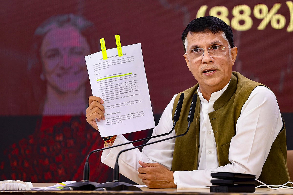 ಮಹಿಂದ್ರಾ ಕಂಪನಿಗೆ ಅನುಕೂಲ ಮಾಡಿದ ಸೆಬಿ: ಕಾಂಗ್ರೆಸ್‌ ಆರೋಪ