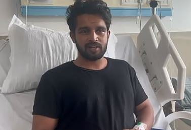  ಕಾರು ಅಪಘಾತ: ನಟ ಕಿರಣ್ ರಾಜ್‌ಗೆ ಗಾಯ