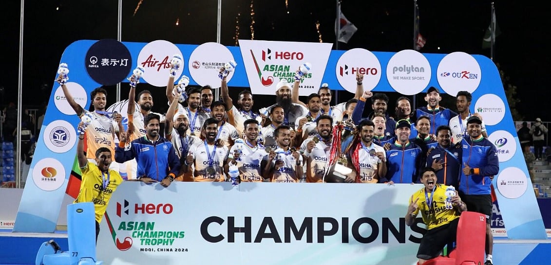 ಏಷ್ಯನ್ ಚಾಂಪಿಯನ್ಸ್ ಹಾಕಿ: ಫೈನಲ್‌ನಲ್ಲಿ ಚೀನಾ ವಿರುದ್ಧ ಗೆದ್ದು ಬೀಗಿದ ಭಾರತ