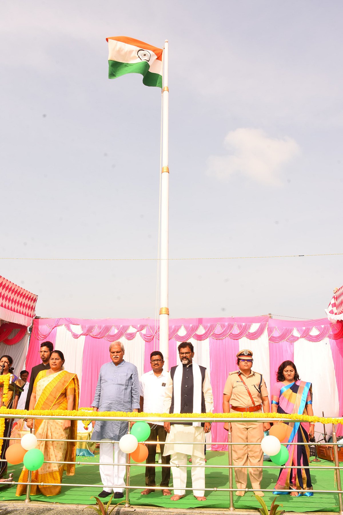 ಕಲ್ಯಾಣ ಕರ್ನಾಟಕ ಉತ್ಸವ: ಯಾದಗಿರಿಯಲ್ಲಿ ಸಚಿವ ಶರಣಬಸಪ್ಪ ದರ್ಶನಾಪುರ ಧ್ವಜಾರೋಹಣ