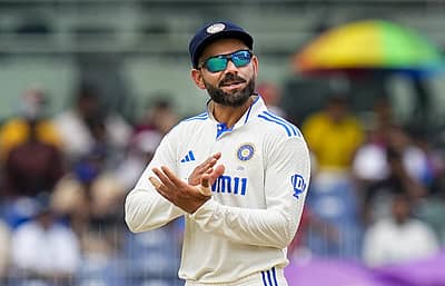 ವಿರಾಟ್ ಕೊಹ್ಲಿ ಸಂಭ್ರಮ