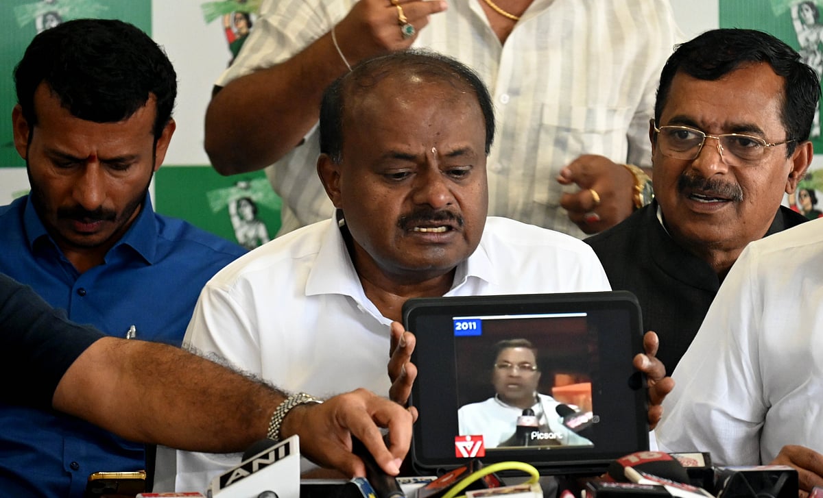 ಮಾಹಿತಿ ಸೋರಿಕೆ | ರಾಜಭವನದ ತನಿಖೆಗೆ ಭ್ರಷ್ಟ ಅಧಿಕಾರಿ: ಎಚ್‌ಡಿಕೆ ಆರೋಪ