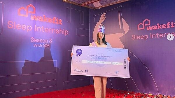 ನಿದ್ರೆ ಮಾಡುವುದನ್ನು ಕಲಿಯಲೂ ಇಂಟರ್ನ್‌ಶಿಪ್‌: ₹9 ಲಕ್ಷ ಗೆದ್ದ ಬೆಂಗಳೂರು ಯುವತಿ