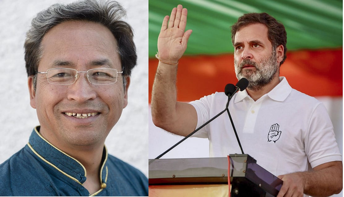 ಸೋನಮ್ ವಾಂಗ್‌ಚುಕ್ ಬಂಧನ ಸ್ವೀಕಾರಾರ್ಹವಲ್ಲ: ರಾಹುಲ್ ಗಾಂಧಿ