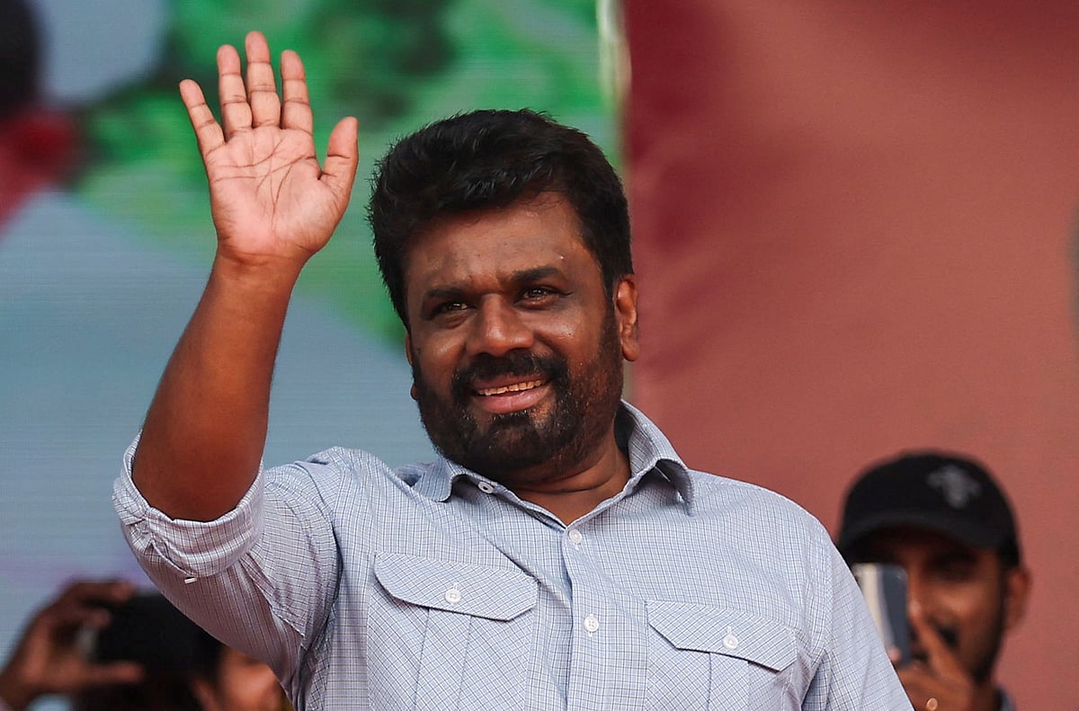 ಭಾರತದ ಹೈಕಮಿಷನರ್ ಸಂತೋಷ್‌ ಝಾ–ಶ್ರೀಲಂಕಾ ಅಧ್ಯಕ್ಷ ದಿಸ್ಸನಾಯಕೆ ಭೇಟಿ