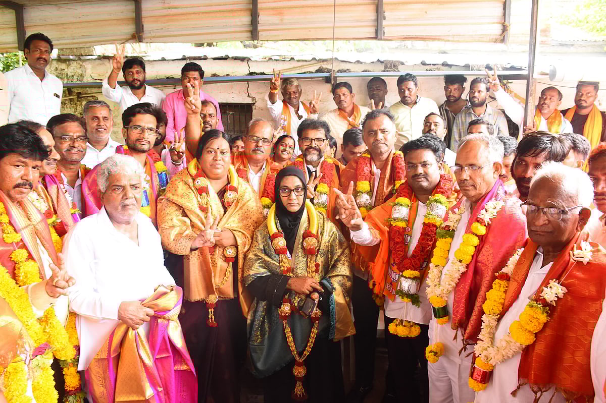 ಯಾದಗಿರಿ: ನಗರಸಭೆ ಅಧ್ಯಕ್ಷರಾಗಿ ಲಲಿತಾ ಅನಪುರ, ಉಪಾಧ್ಯಕ್ಷರಾಗಿ ರುಕೀಯಾ ಬೇಗಂ