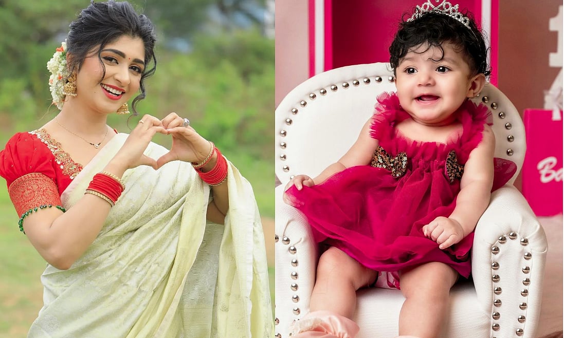 Photos | ಮೊದಲ ಬಾರಿಗೆ ಮಗಳ ಫೋಟೊ ಹಂಚಿಕೊಂಡ ನಟಿ ಅದಿತಿ ಪ್ರಭುದೇವ