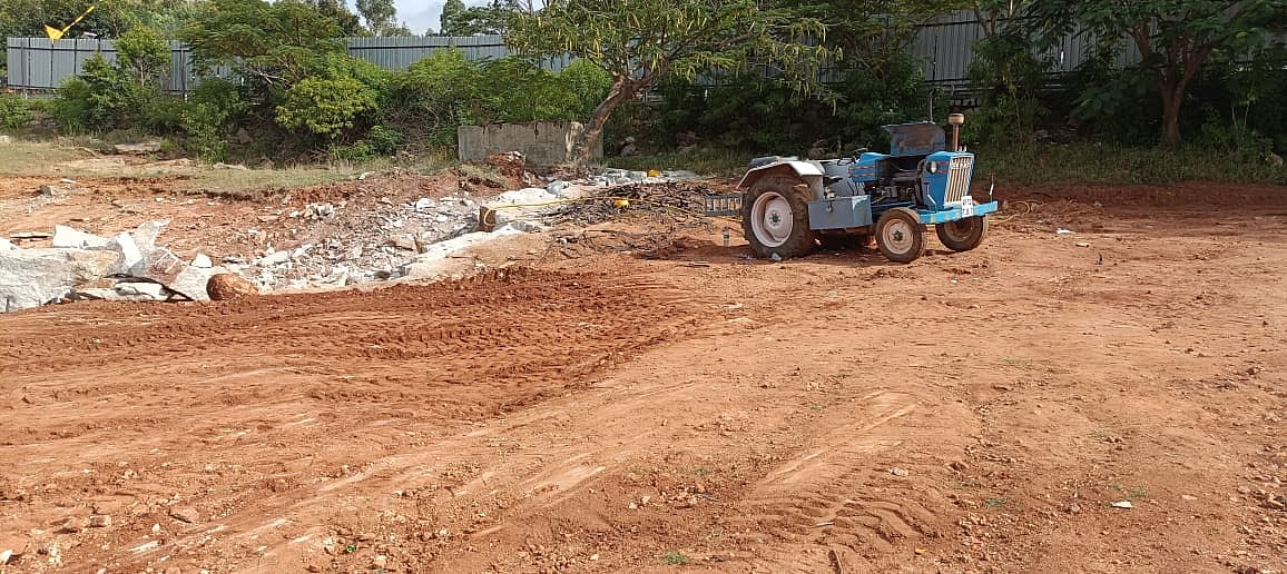 ಎಲ್‌ಟಿಪಿಯಲ್ಲಿ ಭೂಮಿ ಸಮತಟ್ಟು: ‘ನಂದಿ’ ರೋಪ್ ವೇ ಕಾಮಗಾರಿಗೆ ಚಾಲನೆ