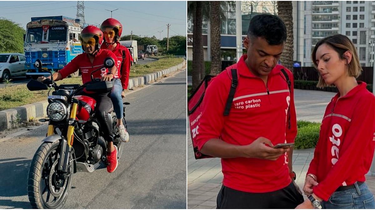 ದಿನದ ಮಟ್ಟಿಗೆ ಡೆಲಿವರಿ ಬಾಯ್ ಆದ Zomato ಸಿಇಒ; ಪತ್ನಿಯೊಂದಿಗೆ ಹೊರಟ ದೀಪಿಂದರ್‌