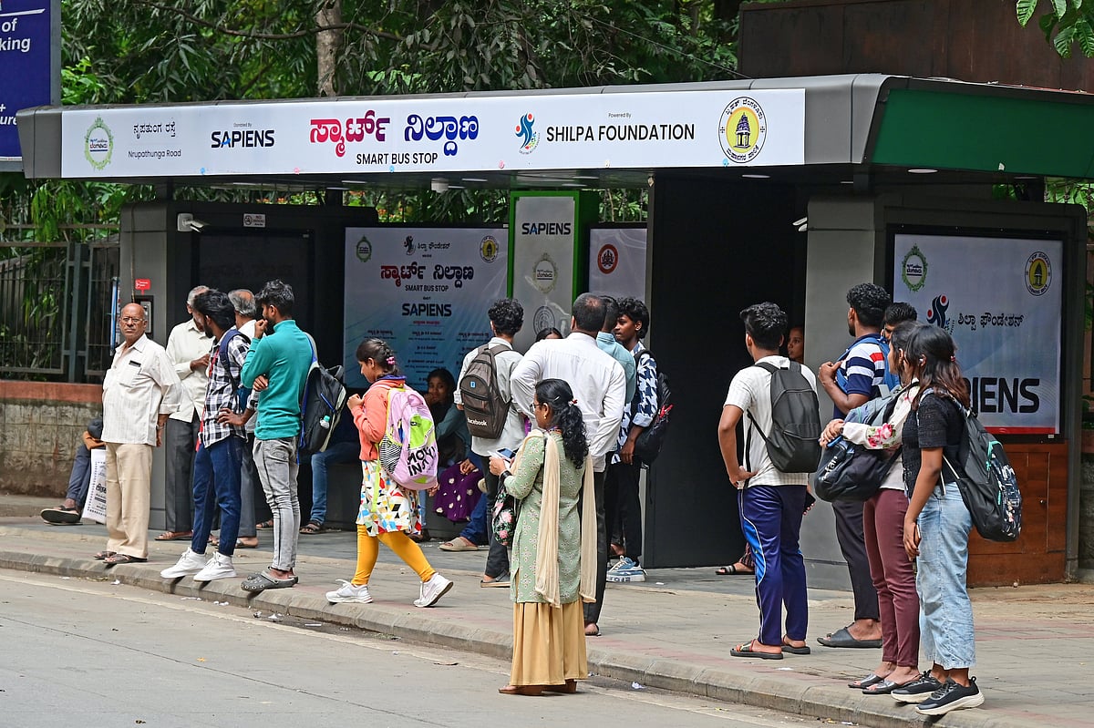 ಬೆಂಗಳೂರು: ಪ್ರಯಾಣಿಕರ ಸ್ನೇಹಿ ‘ಸ್ಮಾರ್ಟ್‌ ತಂಗುದಾಣ’