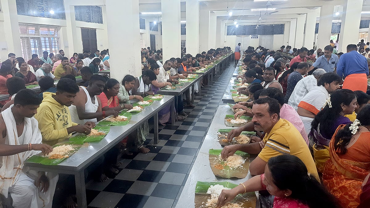 ಕುಕ್ಕೆ ಸುಬ್ರಹ್ಯಣ್ಯ ಭೋಜನ ಪ್ರಸಾದ: 10 ಬಗೆಯ ಪಾಯಸ 