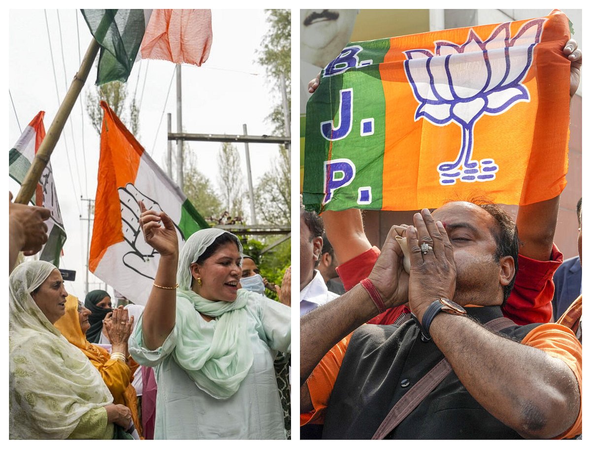 LIVE: ಹರಿಯಾಣದಲ್ಲಿ ಸರ್ಕಾರ ರಚನೆಯತ್ತ ಬಿಜೆಪಿ, 50 ಸ್ಥಾನಗಳಲ್ಲಿ ಮುನ್ನಡೆx