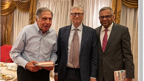 ರತನ್ ಟಾಟಾ ದೂರದೃಷ್ಟಿ ನಾಯಕ: ಸಂತಾಪ ಸೂಚಿಸಿದ ಬಿಲ್‌ ಗೇಟ್ಸ್‌