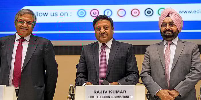 ಮಹಾರಾಷ್ಟ್ರದಲ್ಲಿ ನ.20, ಜಾರ್ಖಂಡ್‌ನಲ್ಲಿ ನ.13, 20ರಂದು ವಿಧಾನಸಭೆಗೆ ಮತದಾನ