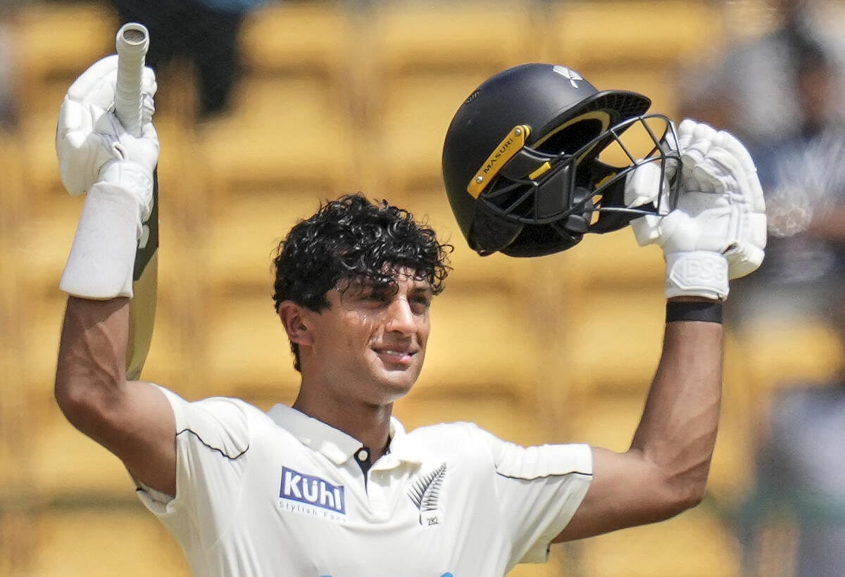 IND vs NZ: ಬೆಂಗಳೂರು ನೆಲದಲ್ಲಿ ಮಗದೊಂದು ಸ್ಮರಣೀಯ ಶತಕ ಗಳಿಸಿದ ರಚಿನ್