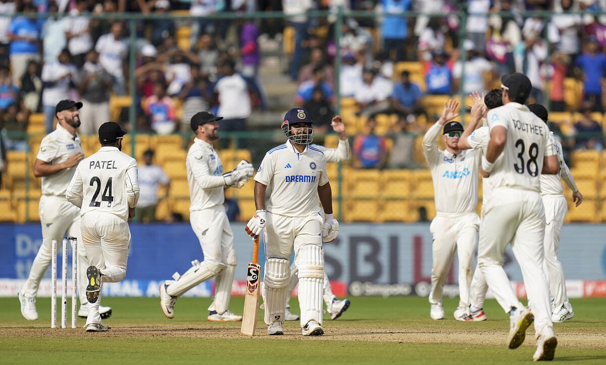 46ಕ್ಕೆ ಆಲೌಟ್ ಬೆನ್ನಲ್ಲೇ ಮತ್ತೆ 54 ರನ್ ಅಂತರದಲ್ಲಿ 7 ವಿಕೆಟ್ ಕಳೆದುಕೊಂಡ ಭಾರತ