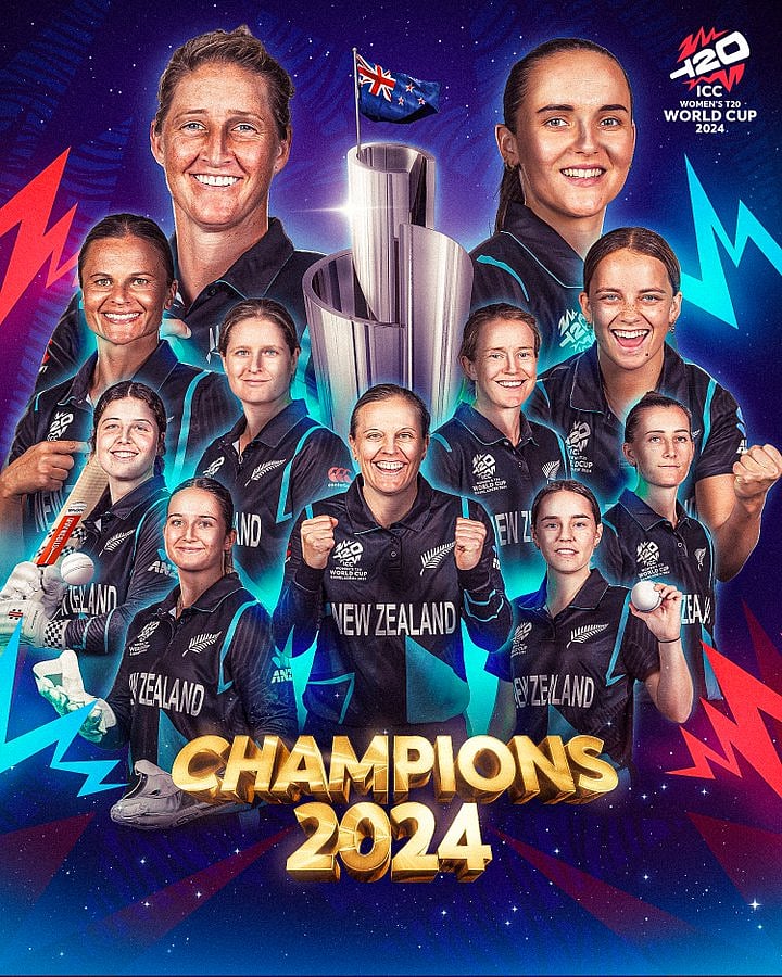 ICC Women's T20 WC | ದ.ಆಫ್ರಿಕಾದ ಕನಸು ಭಗ್ನ, ನ್ಯೂಜಿಲೆಂಡ್ ಚಾಂಪಿಯನ್