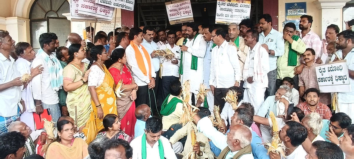 ರೈತರ ಪರವಾಗಿ ಜೈಲು ಸೇರಲು ಸಿದ್ಧ: ಬಿ.ಸಿ.ಪಾಟೀಲ ಎಚ್ಚರಿಕೆ