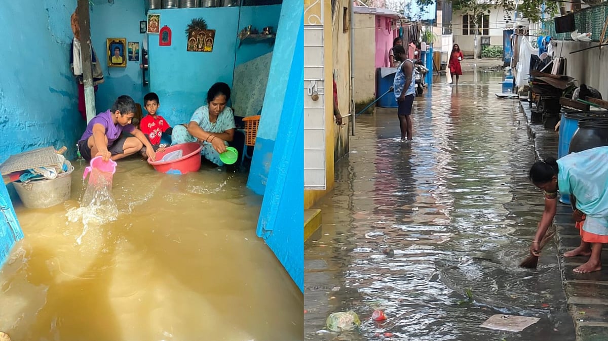 Bengaluru Rains | ನಿರಂತರ ಮಳೆ; ಮನೆಗಳಿಗೆ ನುಗ್ಗಿದ ನೀರು.. ಜನರ ಪರದಾಟ.. 