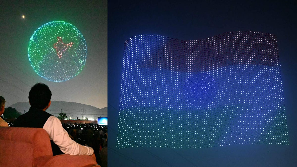 ಆಂಧ್ರಪ್ರದೇಶ: ಐದು ಗಿನ್ನೀಸ್‌ ದಾಖಲೆ ನಿರ್ಮಿಸಿದ ಡ್ರೋನ್‌ ಪ್ರದರ್ಶನ