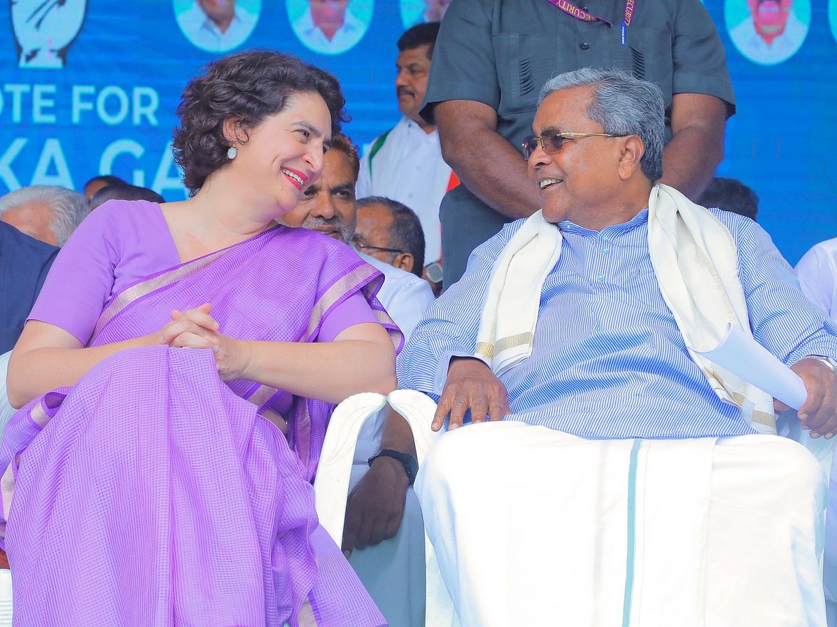 ವಯನಾಡ್ ಉಪ ಚುನಾವಣೆ: ಪ್ರಿಯಾಂಕಾ ಗಾಂಧಿ ನಾಮಪತ್ರ– ಮಿಂಚಿದ ಸಿದ್ದರಾಮಯ್ಯ