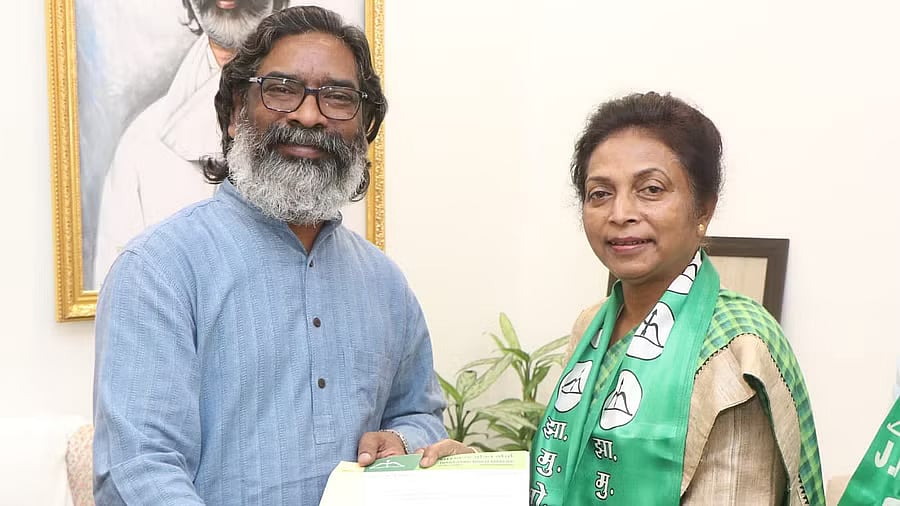 Jharkhand Polls: 5ನೇ ಪಟ್ಟಿಯಲ್ಲಿ ಬಿಜೆಪಿಯಿಂದ ಬಂದ ಮಾಜಿ ಶಾಸಕಿಗೆ ಜೆಎಂಎಂ ಮಣೆ