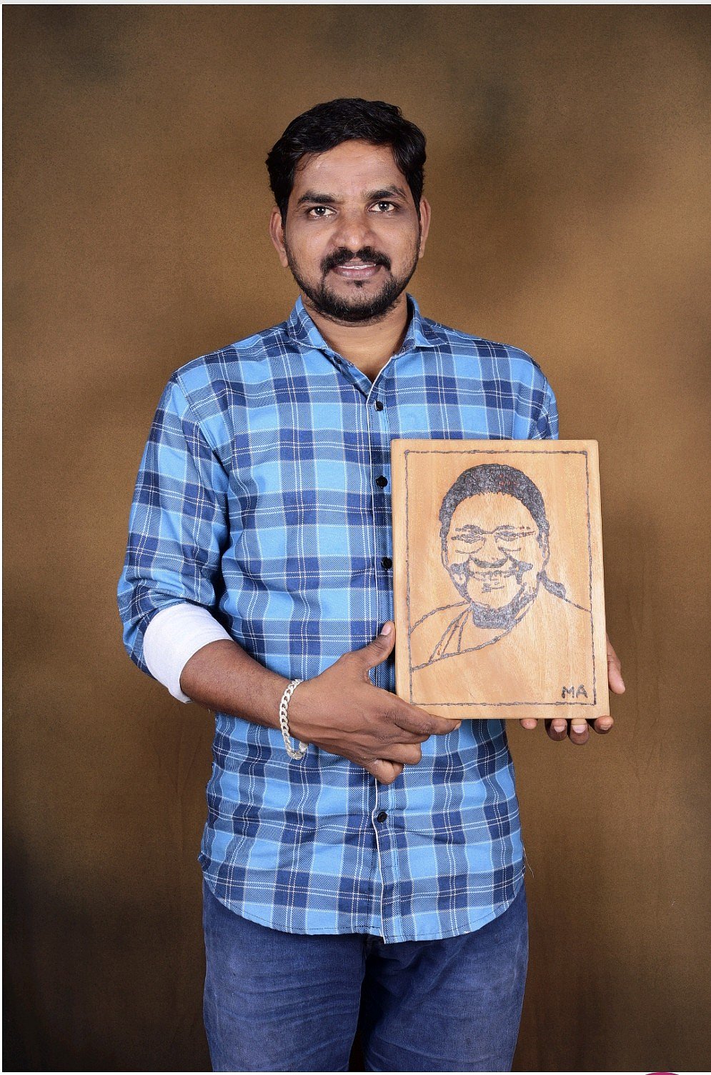 ಉಡುಪಿ | ಕಲಾವಿದ ಮಹೇಶ್‌ ಕಲಾಕೃತಿಗೆ ರಾಷ್ಟ್ರಪತಿ ಮೆಚ್ಚುಗೆ