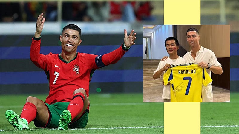 ರೊನಾಲ್ಡೊ ಭೇಟಿಗಾಗಿ 6 ದೇಶ ದಾಟಿ, 13,000 ಕಿ.ಮೀ. ಸೈಕಲ್ ಸವಾರಿ ಮಾಡಿದ ಅಭಿಮಾನಿ!