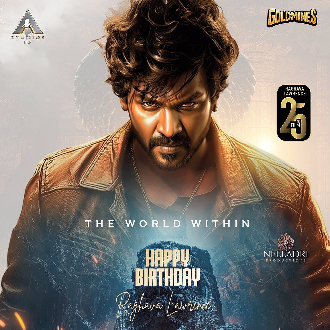 'ಕಾಲ ಭೈರವ'ನಾಗಿ ಕಾಂಚನ ಖ್ಯಾತಿಯ ನಟ ರಾಘವ ಲಾರೆನ್ಸ್