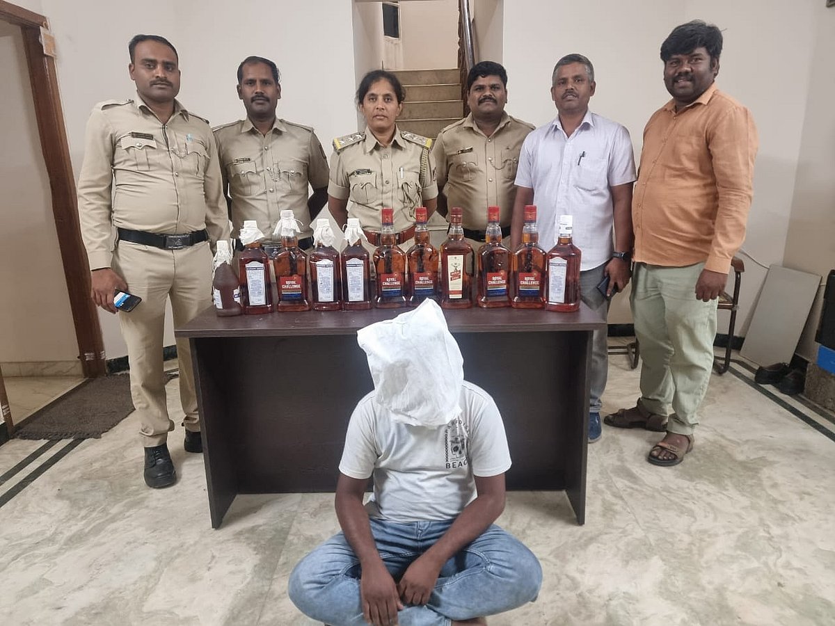 ಬೆಂಗಳೂರು: ₹ 5 ಲಕ್ಷ ಮೌಲ್ಯದ ಗೋವಾ ಮದ್ಯ ಜಪ್ತಿ