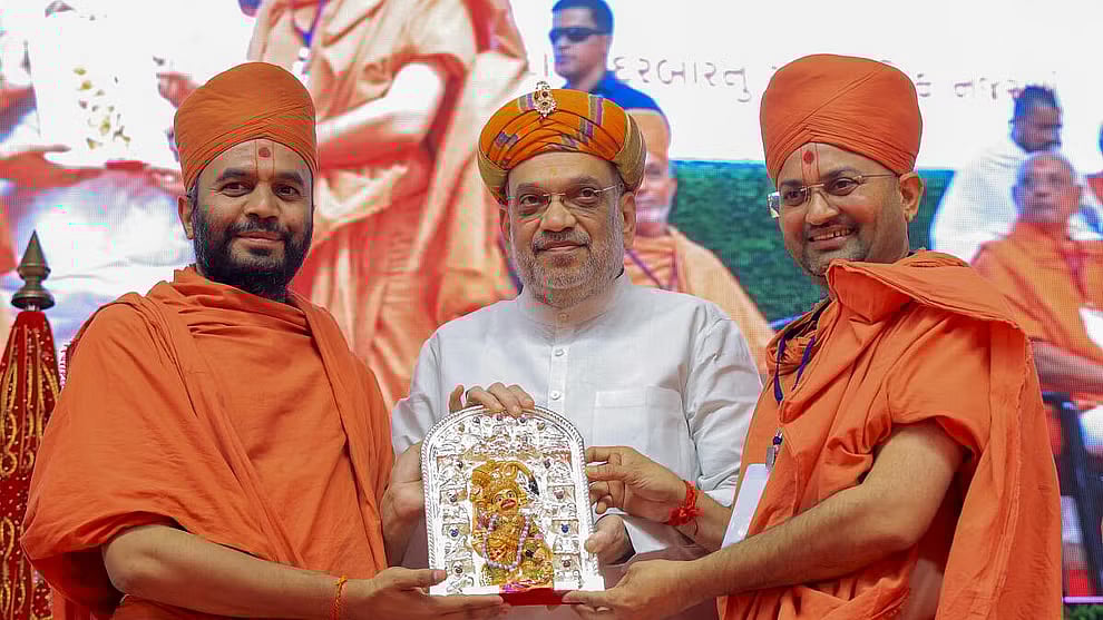 ಗುಜರಾತ್ | ಹನುಮ ದೇಗುಲದ ಬಳಿ ಸಾವಿರ ಕೊಠಡಿಗಳ ವಿಶ್ರಾಂತಿ ಗೃಹ; ಅಮಿತ್ ಶಾ ಚಾಲನೆ