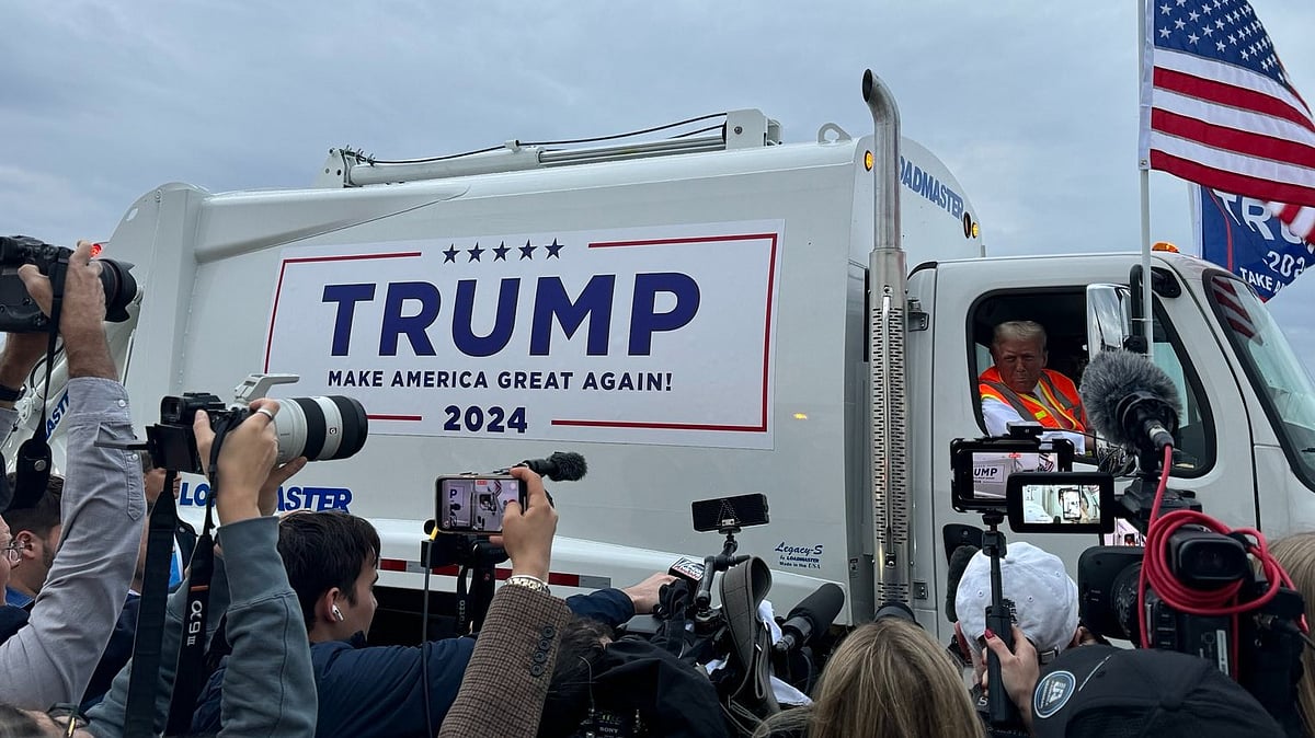 ಬೆಂಬಲಿಗರನ್ನು ‘ಕಸ’ ಎಂದ ಬೈಡನ್‌ಗೆ ಕಸದ ವಾಹನ ಚಲಾಯಿಸಿ ತಿರುಗೇಟು ನೀಡಿದ ಟ್ರಂಪ್