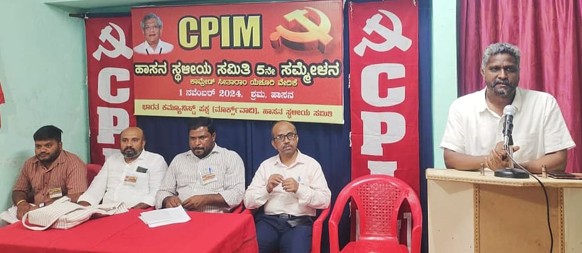 ಹಣ ಮಾಡಲು ಹಾಸನಾಂಬ ಜಾತ್ರೆ ಬಳಕೆ: ಸಿಪಿಎಂ ಕಾರ್ಯದರ್ಶಿ ಧರ್ಮೇಶ್‌ ಆಕ್ರೋಶ