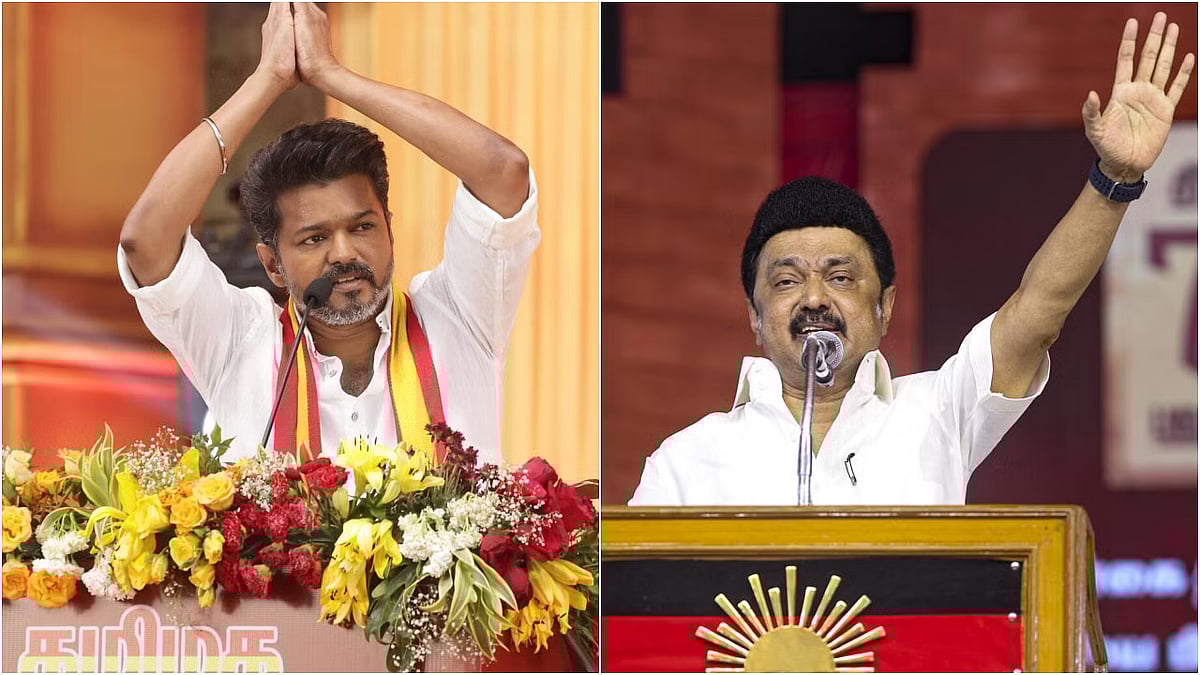 ತಮಿಳುನಾಡು | ರಾಜಕೀಯ ಸಭೆಗಳಿಗೆ DMK ಷರತ್ತು: ನಟ ವಿಜಯ್‌ ತಿರುಗೇಟು ಹೀಗಿತ್ತು...